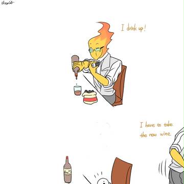 Grillby & little Sans