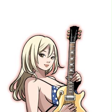 レスポールの女の子