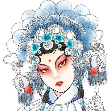 川剧《白蛇传》青蛇