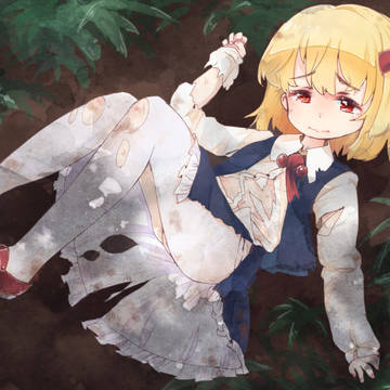 ルーミアちゃん敗北