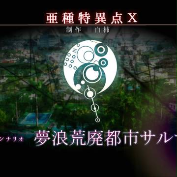 【CoCシナリオ】亜種特異点・夢浪荒廃都市サルナス【素材】