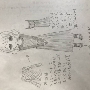 マキシ丈サロペット