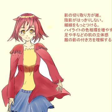 赤髪の女の子