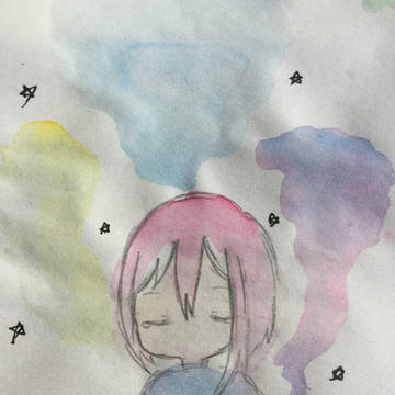 水彩 逆先夏目