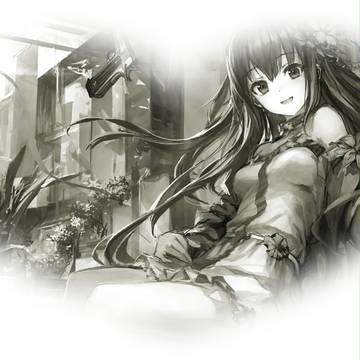 black and white