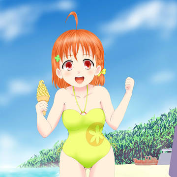 アイスをたべて海で遊ぶ完璧なスケジュール