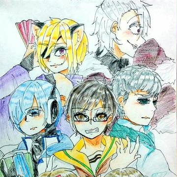 創作集合絵