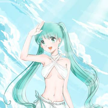 夏日的Miku~