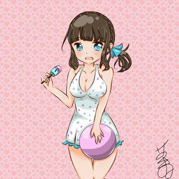 泳裝心美♡
