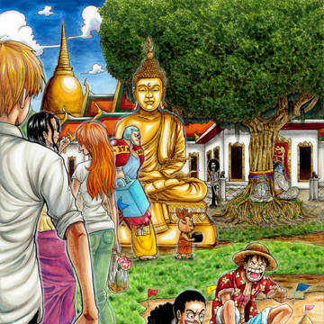 One Piece Thai Temple