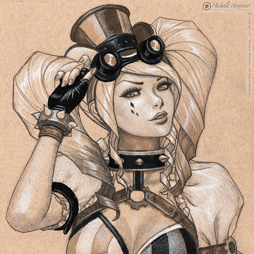 Steampunk Harley Quinn