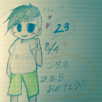ンダホ HAPPY BIRTHDAY‼︎