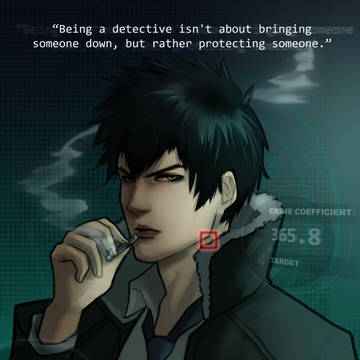 Psycho Pass - Kogami Shinya