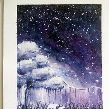我还是适合画风景吧