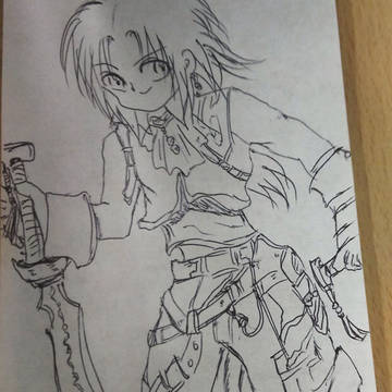 ジタン・トライバル（初描き/落書き）