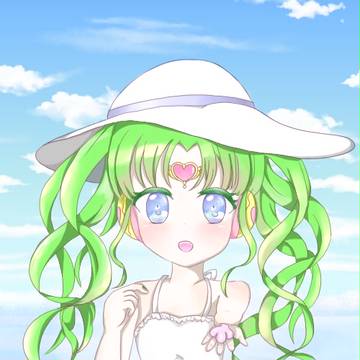 貝殻きらきら~!