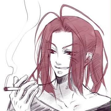 ポニテ悟浄落書き
