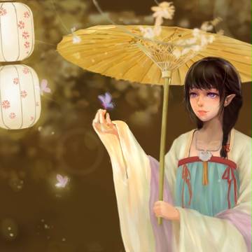 曲绘 花妖