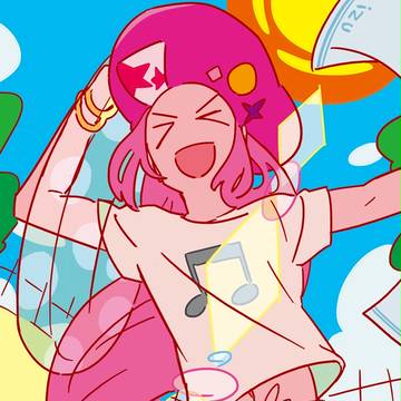 お庭にて