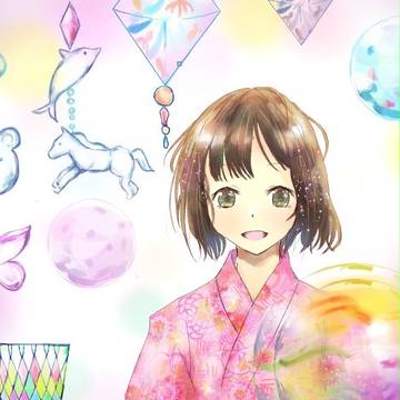 夏とガラス