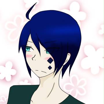 照れ顔