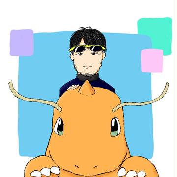 こんちゃん(アローラのすがた)＆カイリュー