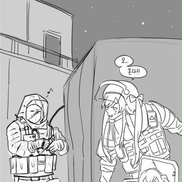 R6S X Girl's Frontline