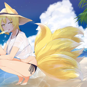 藍様と夏
