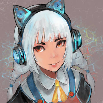 猫耳ヘッドホン