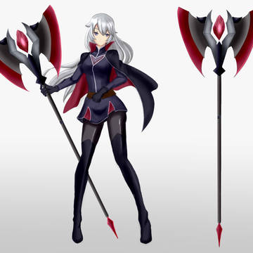 【PFRD】二女儿设定图(暂定)卡莲.罗伯特