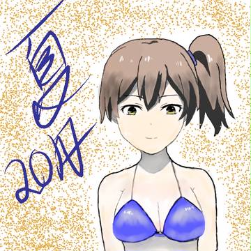 加賀の水着姿　2017 夏　