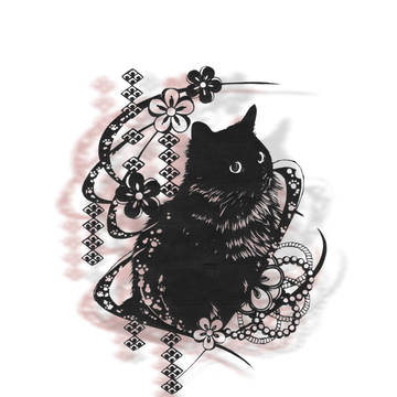 黒猫のがんちゃん2