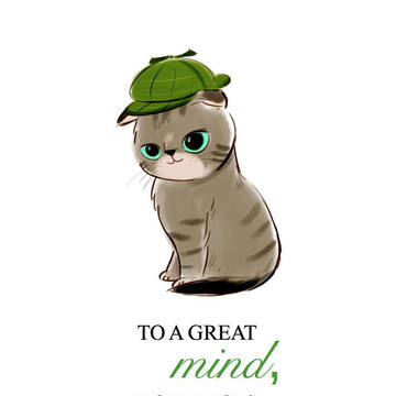 To a great mind..