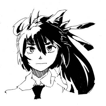 白黒絵