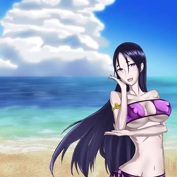 習作: 水着頼光