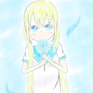 女の子描いてみた