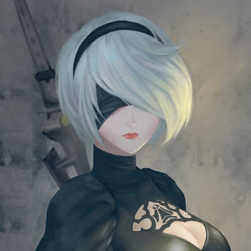 2B 塗鴉