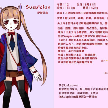 【PFRD】人设啦