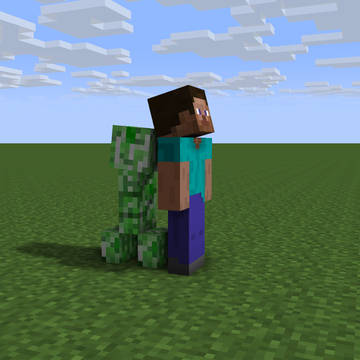 Minecraft CG渲染图