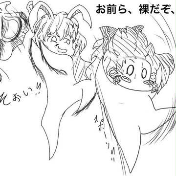 殺伐とした幻想郷で素っ裸に剥かれた霊夢