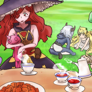 かわいいお茶会