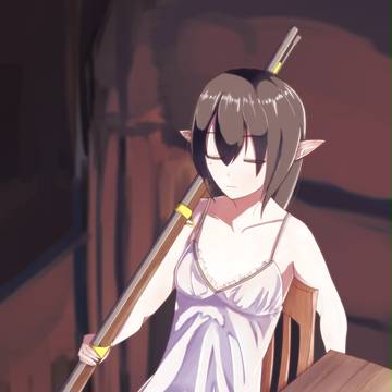 エルフと燧石