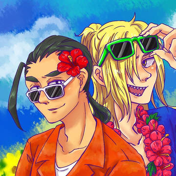 真夏のサスデコ