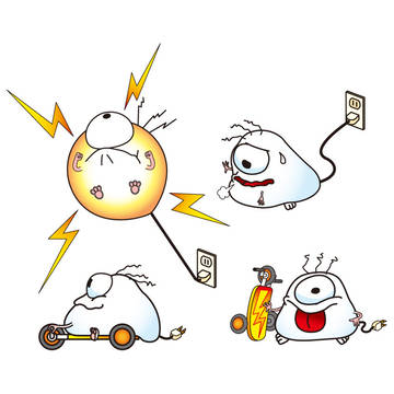 電気妖怪の一ツ目くん