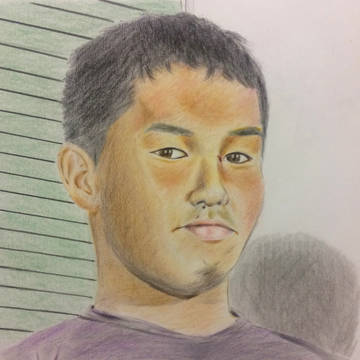 野獣先輩 色鉛筆
