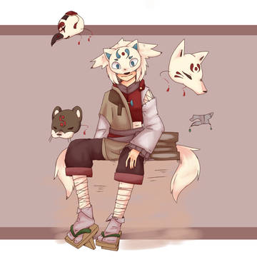【創作画獣】琴主【中立派】