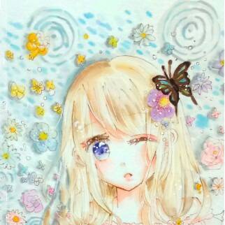 ふと目覚めたら蝶が
