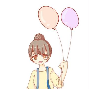 emmm……抓住气球的女孩！