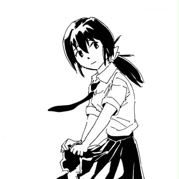 白黒絵2