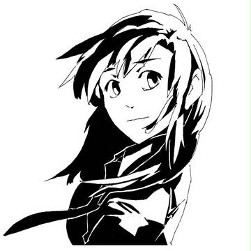 白黒絵3